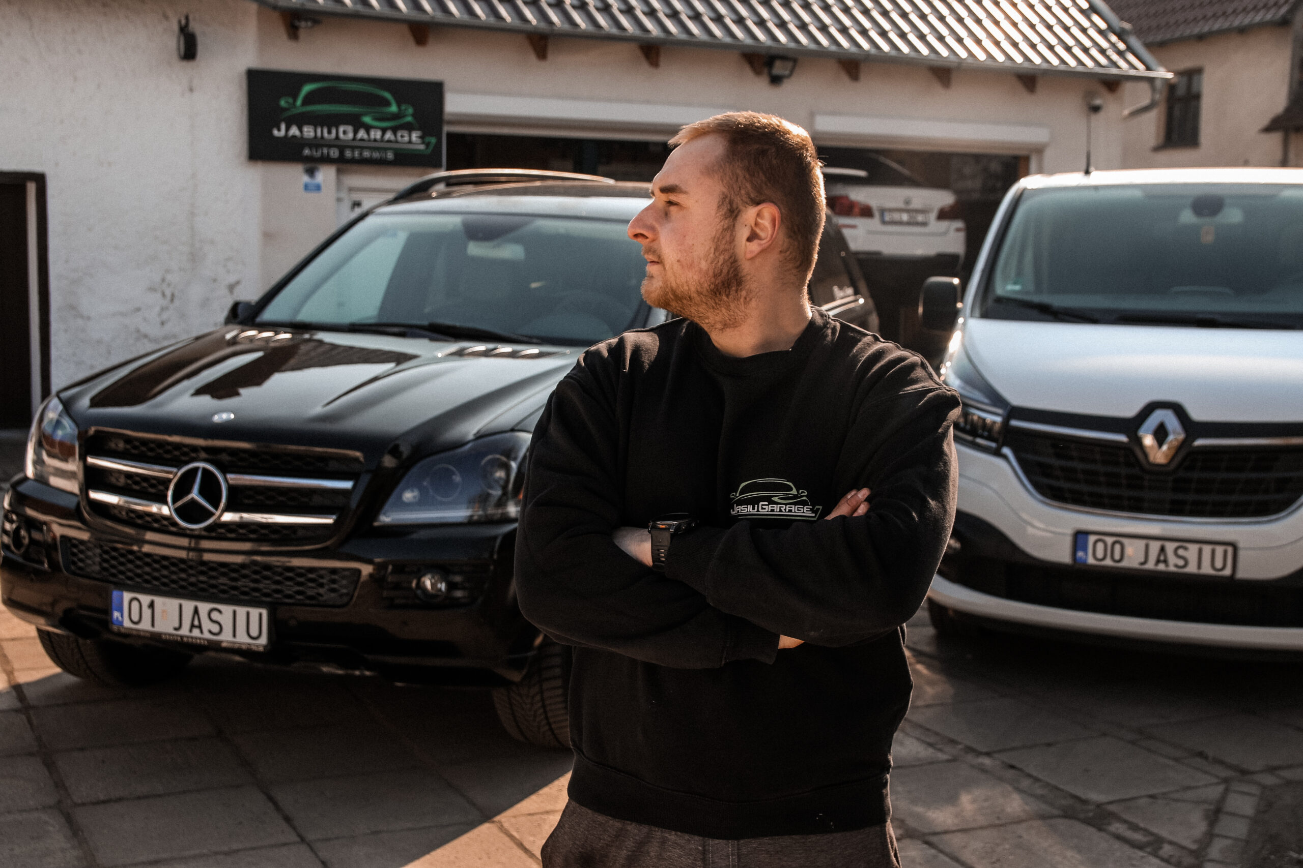 Marcin - właściciel Jasiu Garage